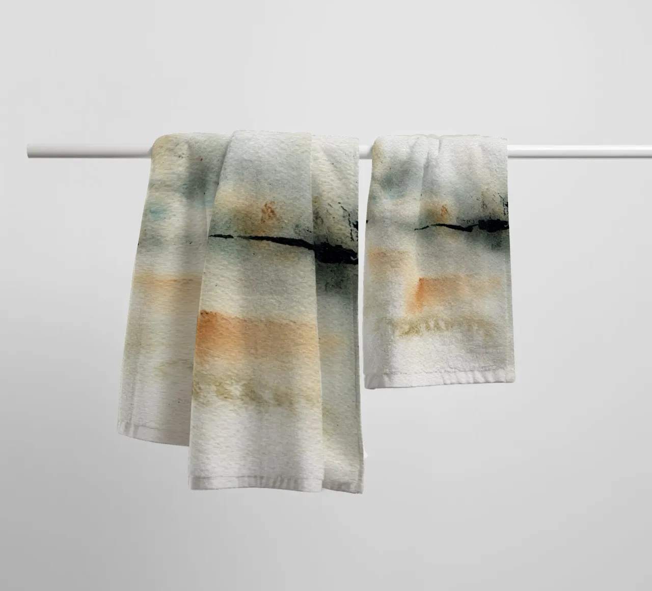 Winter Impressions No 3 towel by treechild