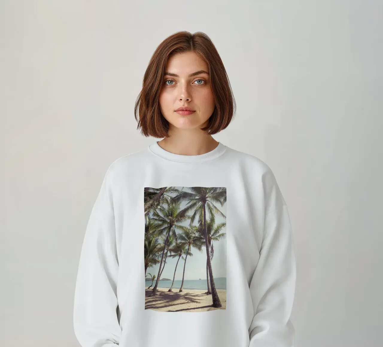 Palm Cove sweatshirt by Catherine McDonald