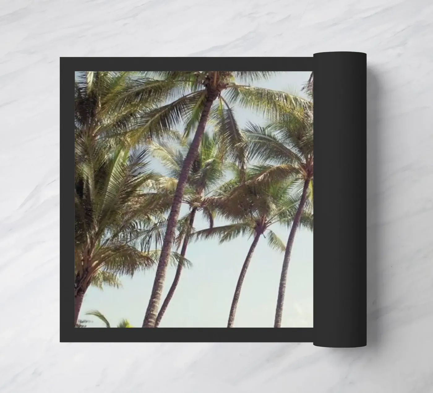 Palm Cove doormat by Catherine McDonald
