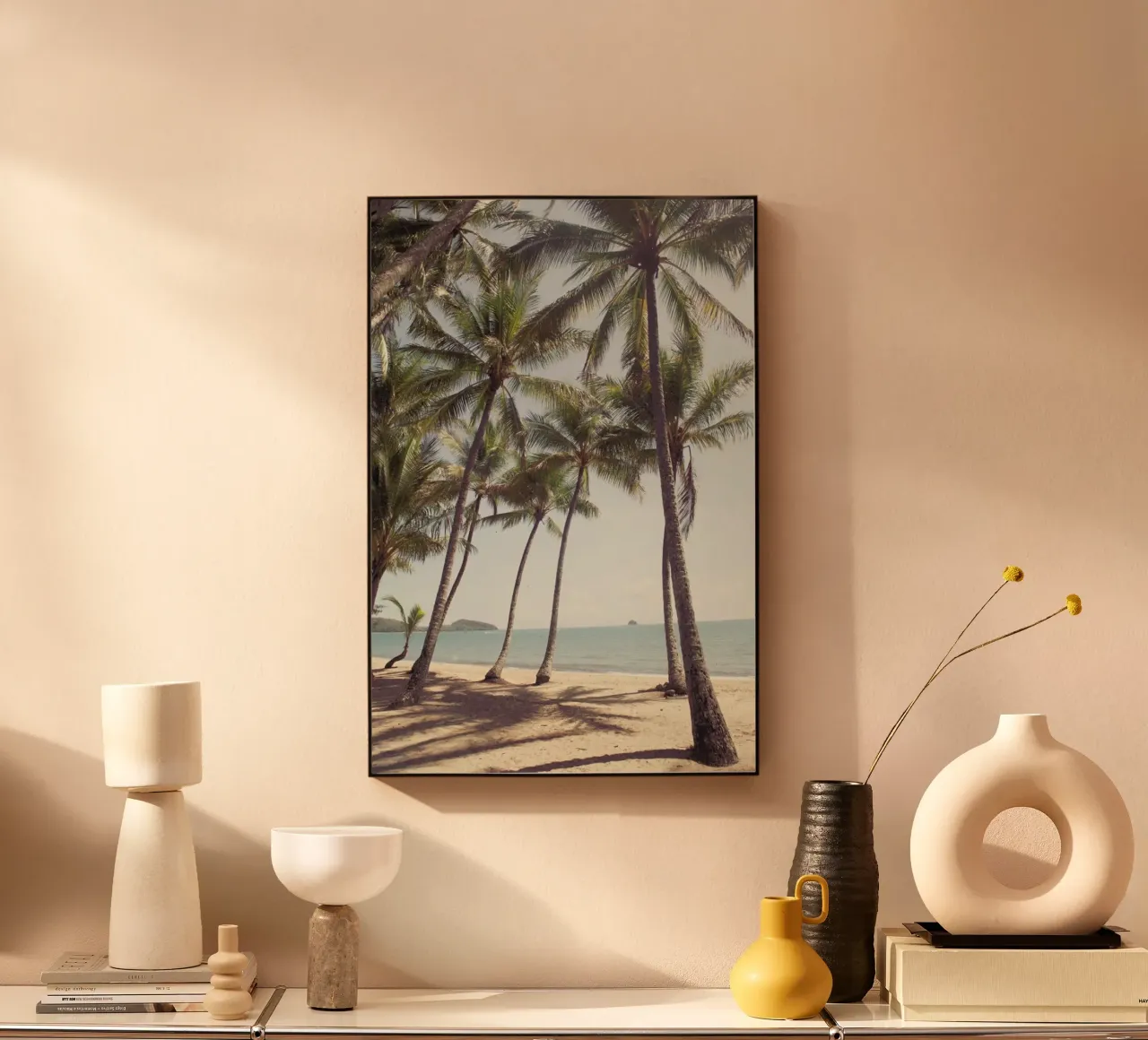 Palm Cove plexiglass da Catherine McDonald