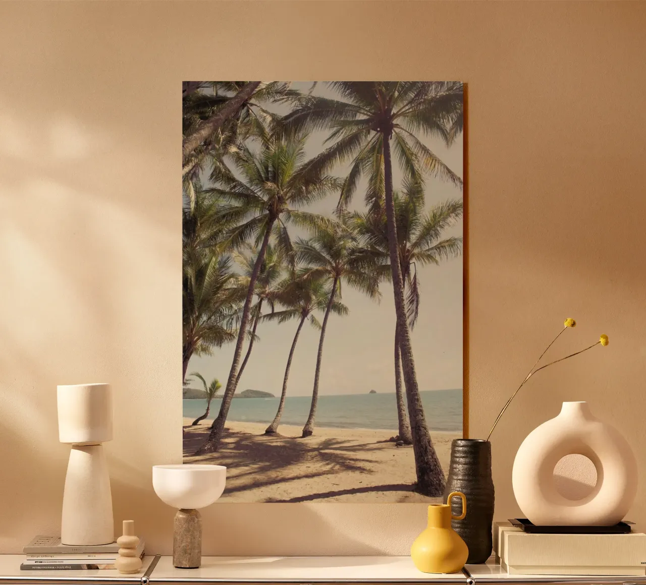 Palm Cove plexiglass da Catherine McDonald