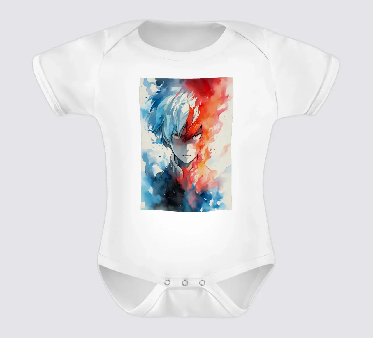 Todoroki Shouto body neonato maniche corte da CreativeStudio