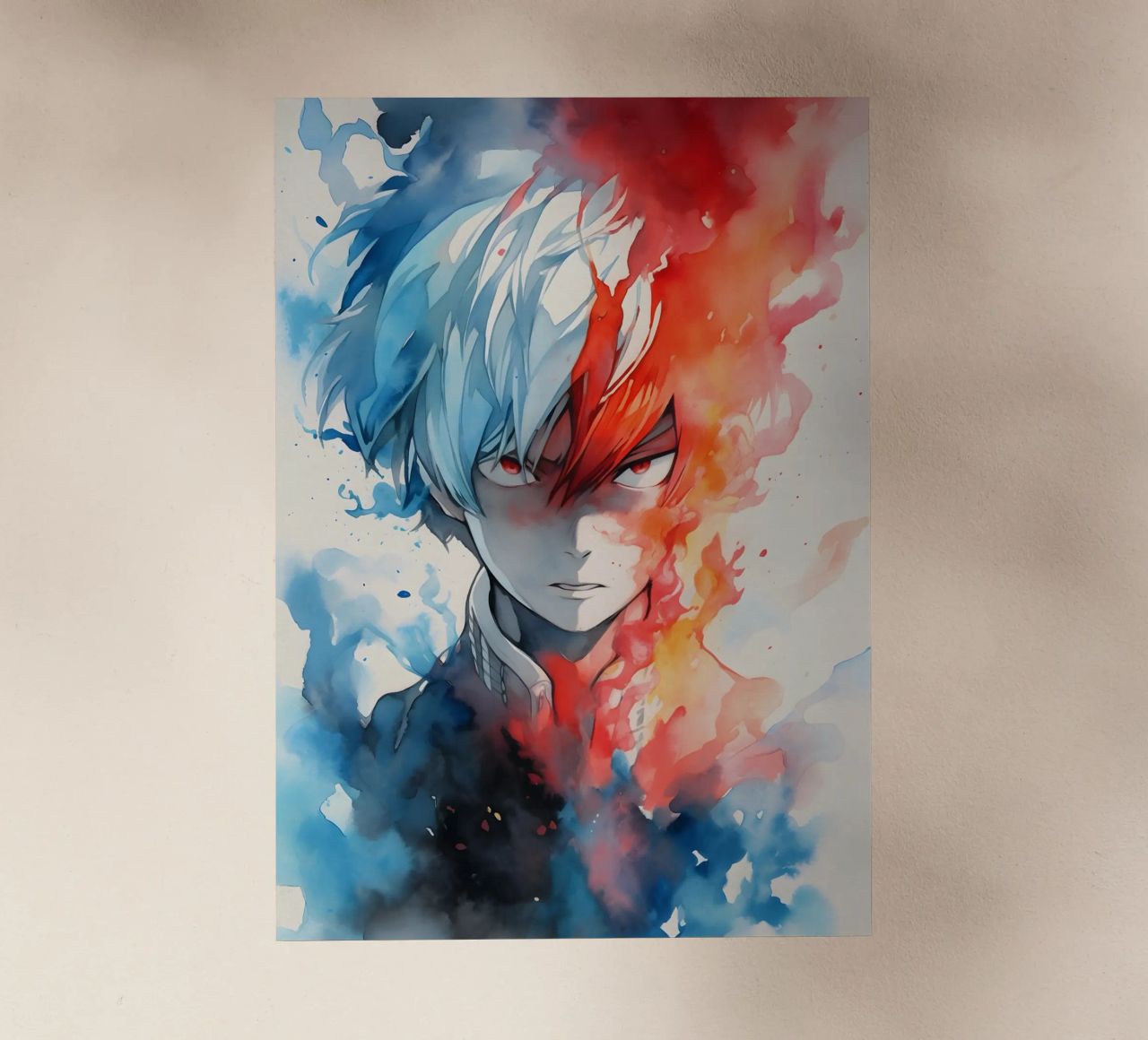 Todoroki Shouto pellicola backlit da CreativeStudio