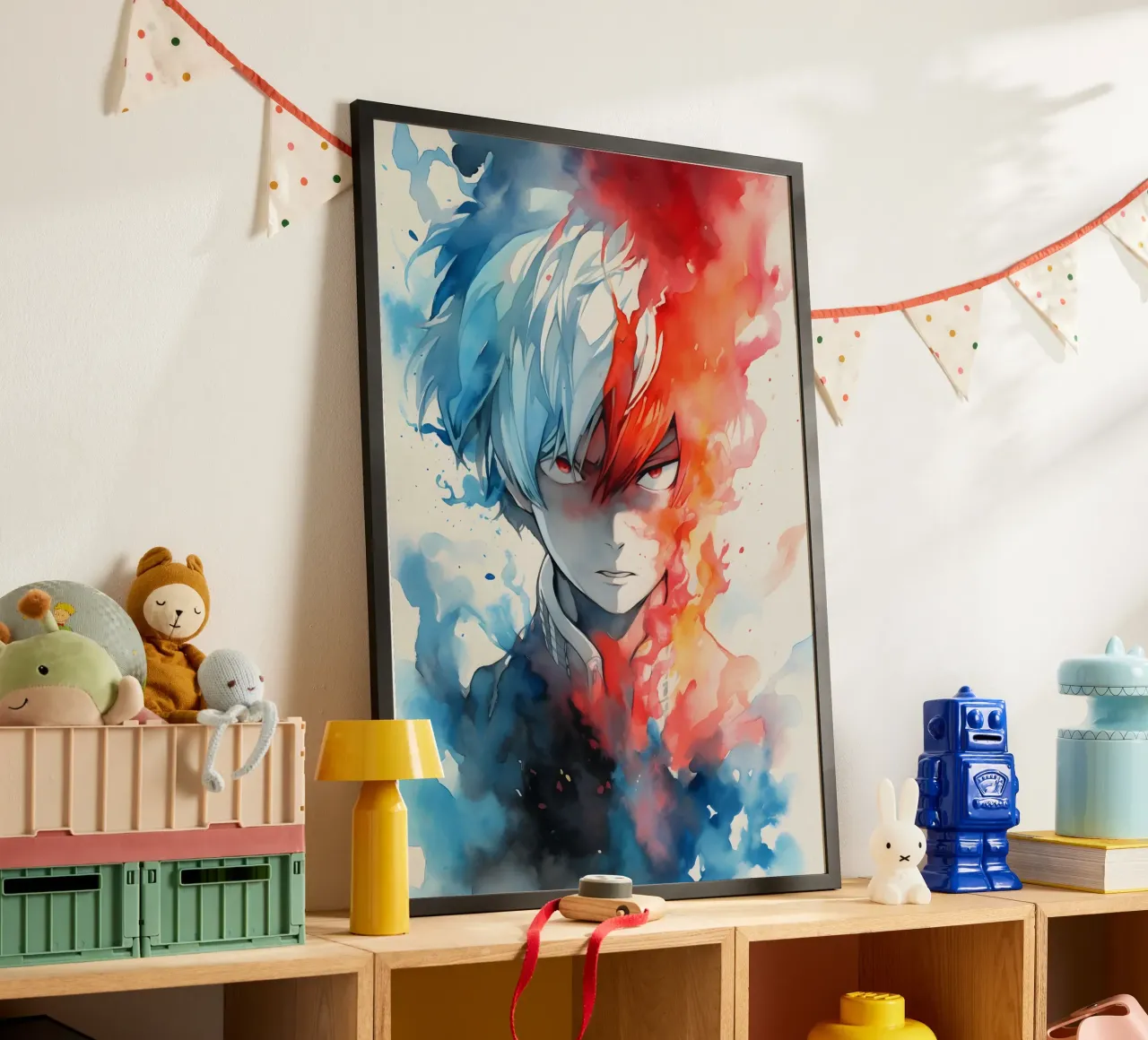 Todoroki Shouto carta hahnemühle da CreativeStudio