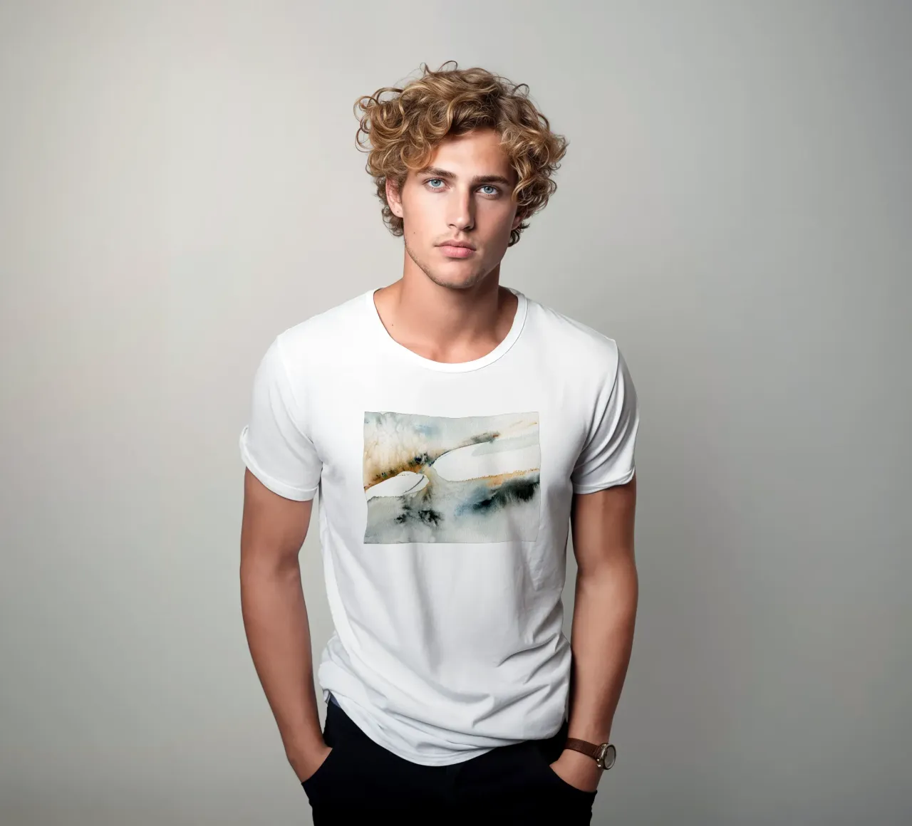 Winter Impression No 5 t-shirt da treechild