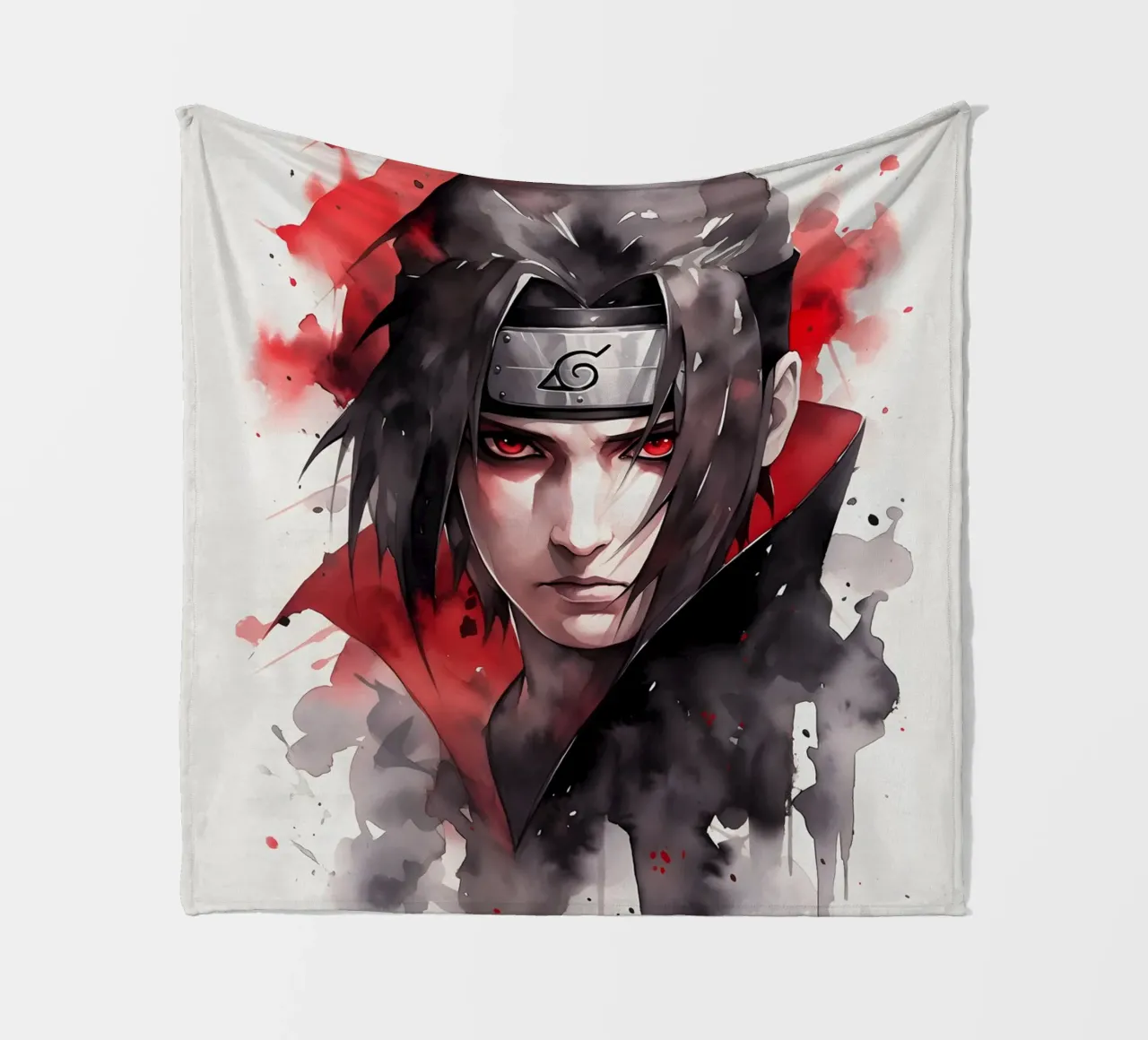 Uchiha Itachi manta de franela de CreativeStudio