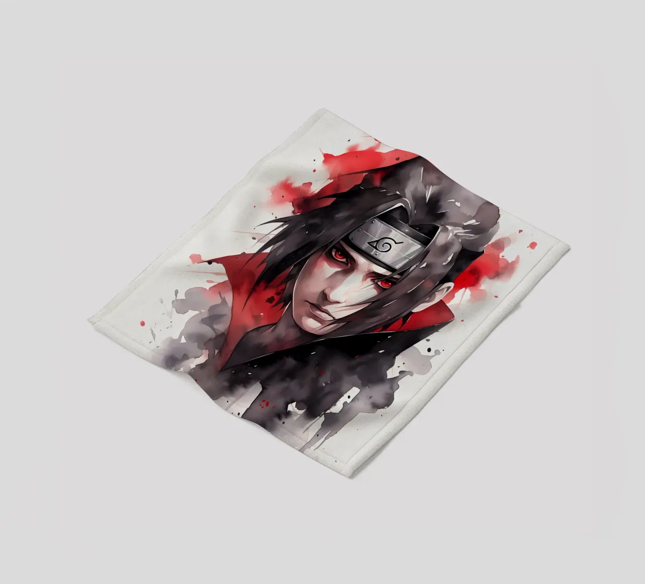Uchiha Itachi manta de franela de CreativeStudio