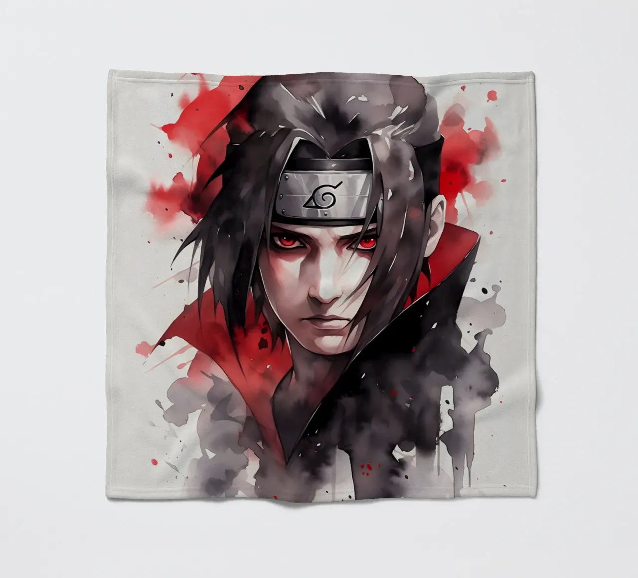 Uchiha Itachi manta de franela de CreativeStudio
