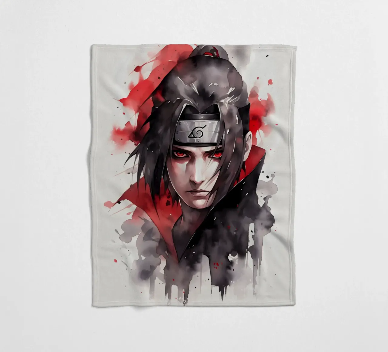 Uchiha Itachi manta de franela de CreativeStudio
