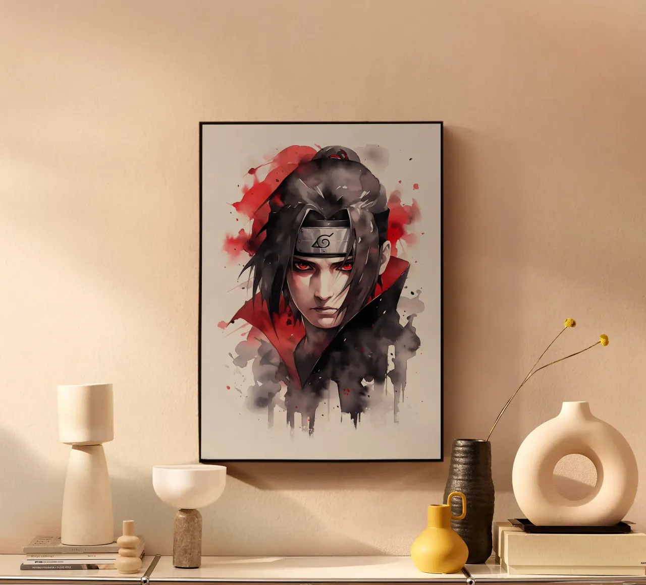 Uchiha Itachi acrylic glass by CreativeStudio