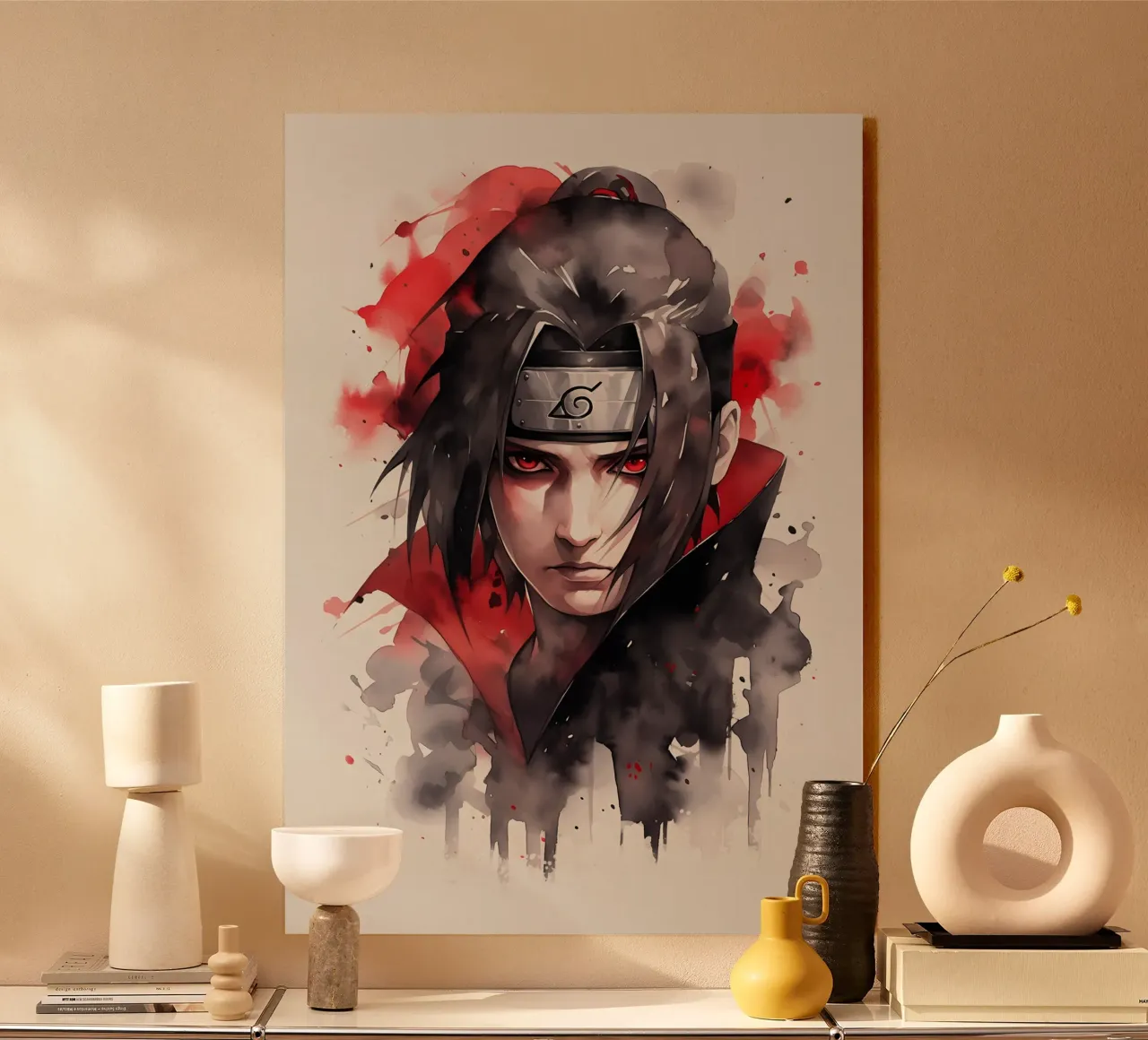 Uchiha Itachi acrylic glass by CreativeStudio