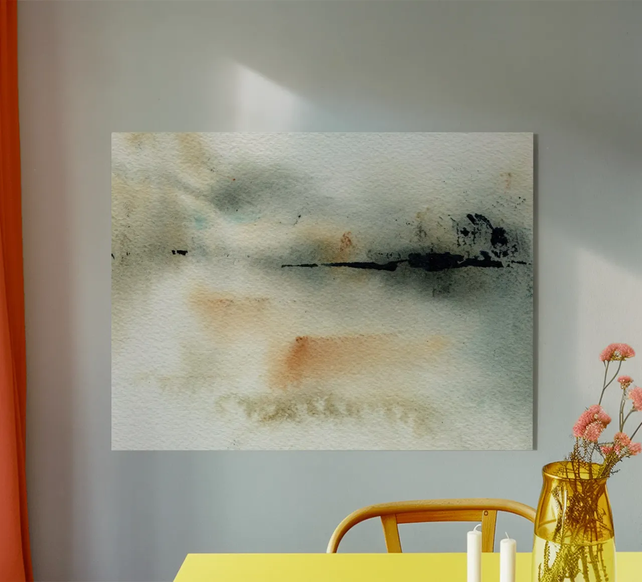 Winter Impression No 6 acryl van treechild