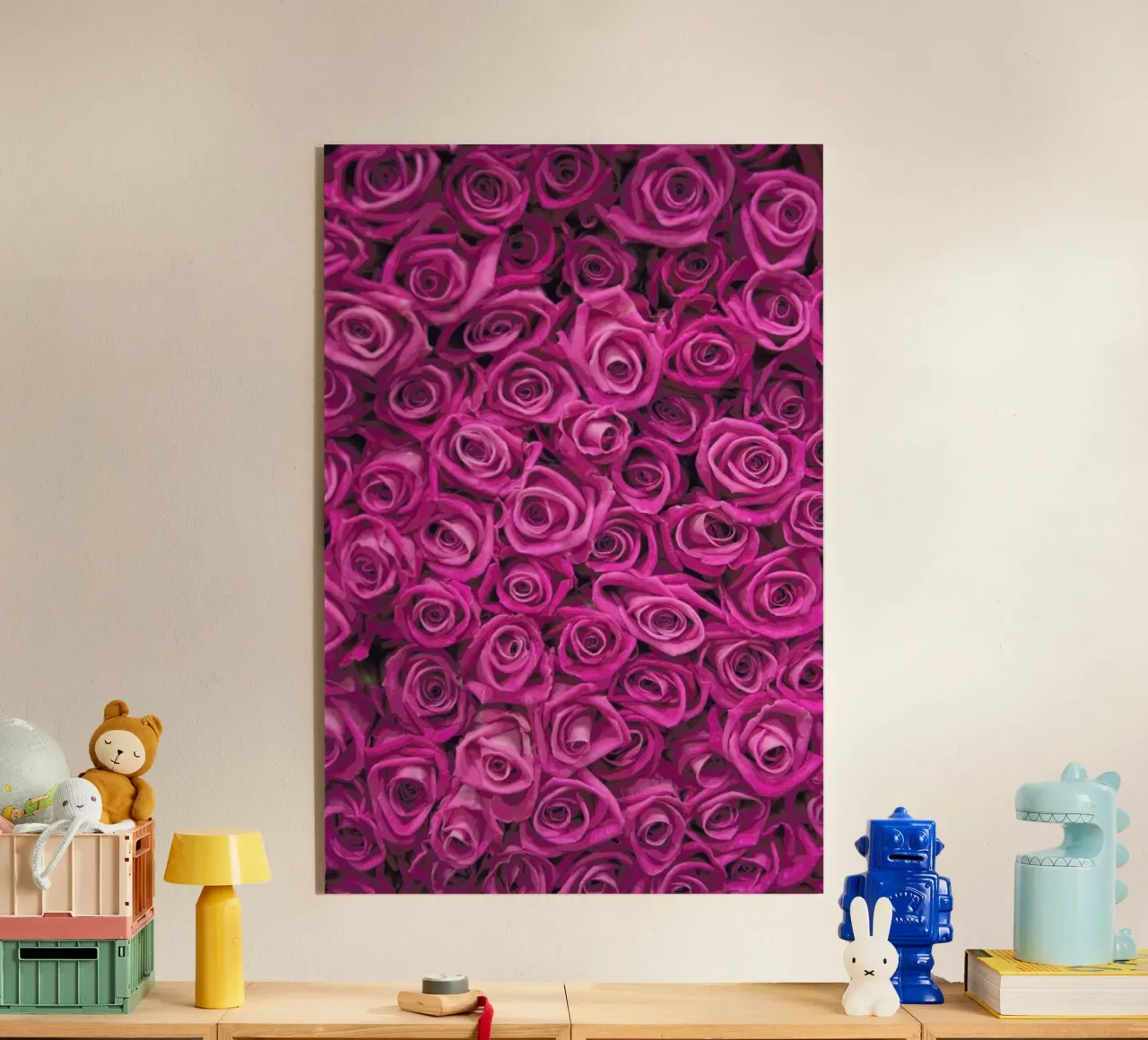 Pink Roses plexiglass da Catherine McDonald