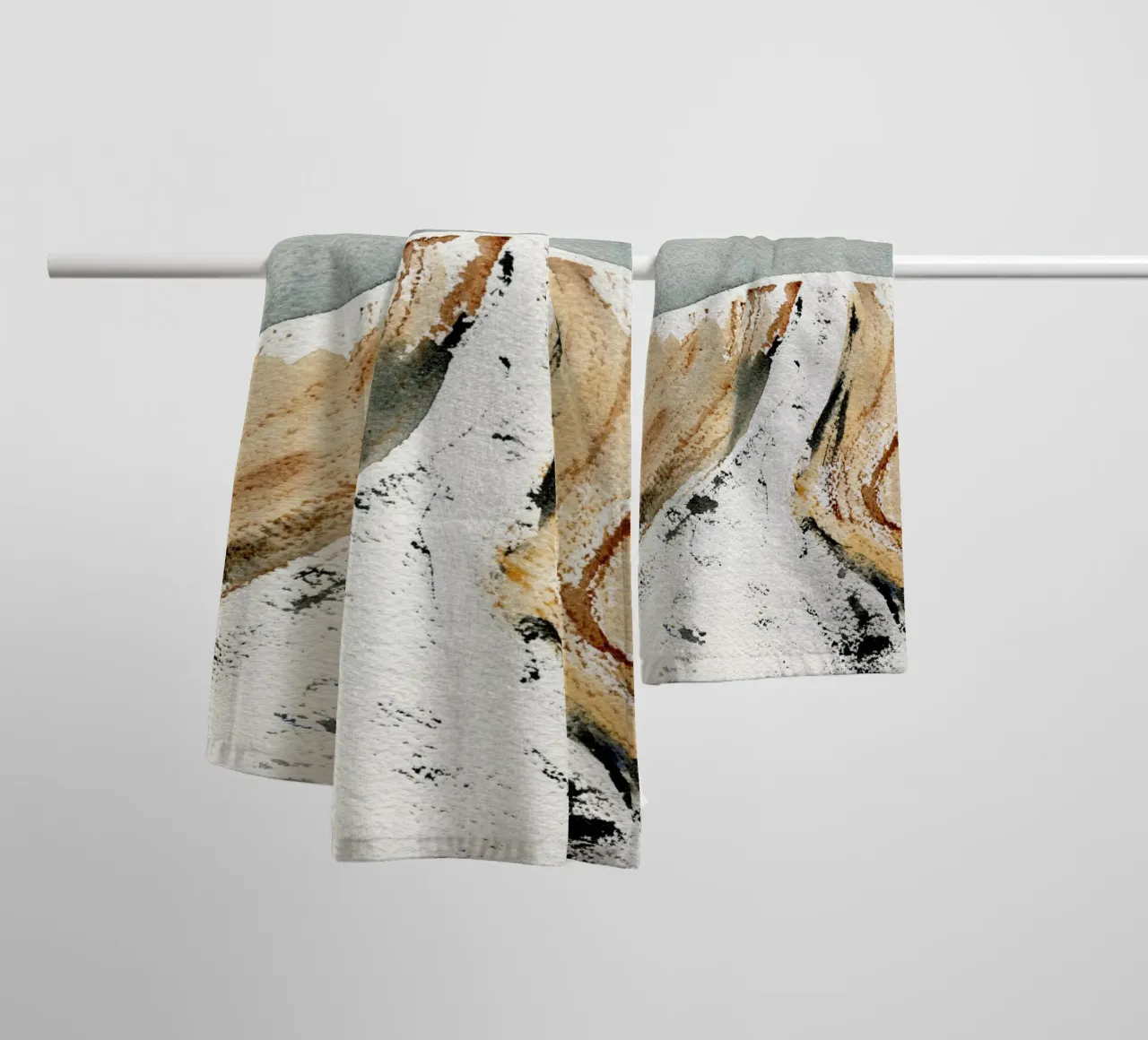 Winter Impression No 8 asciugamano da bagno da treechild