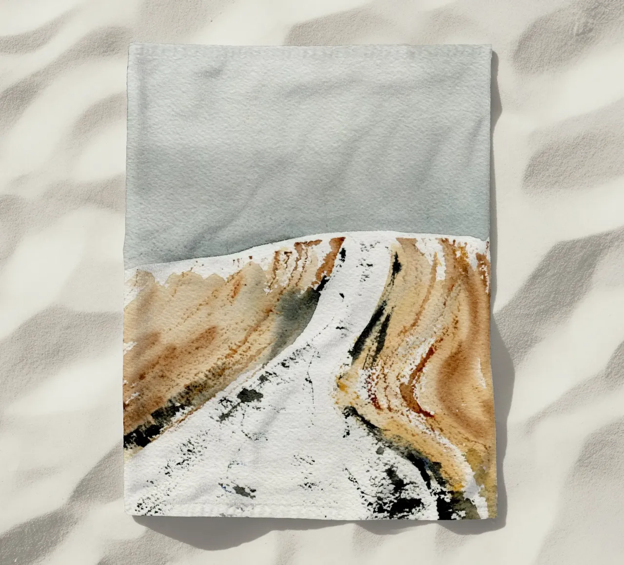 Winter Impression No 8 telo mare da treechild