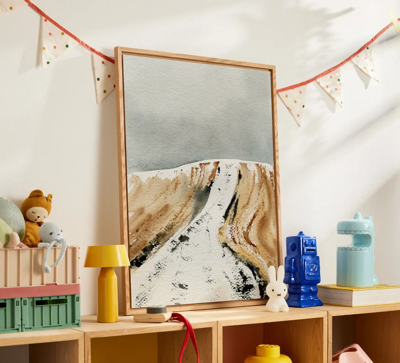 Winter Impression No 8 acryl van treechild