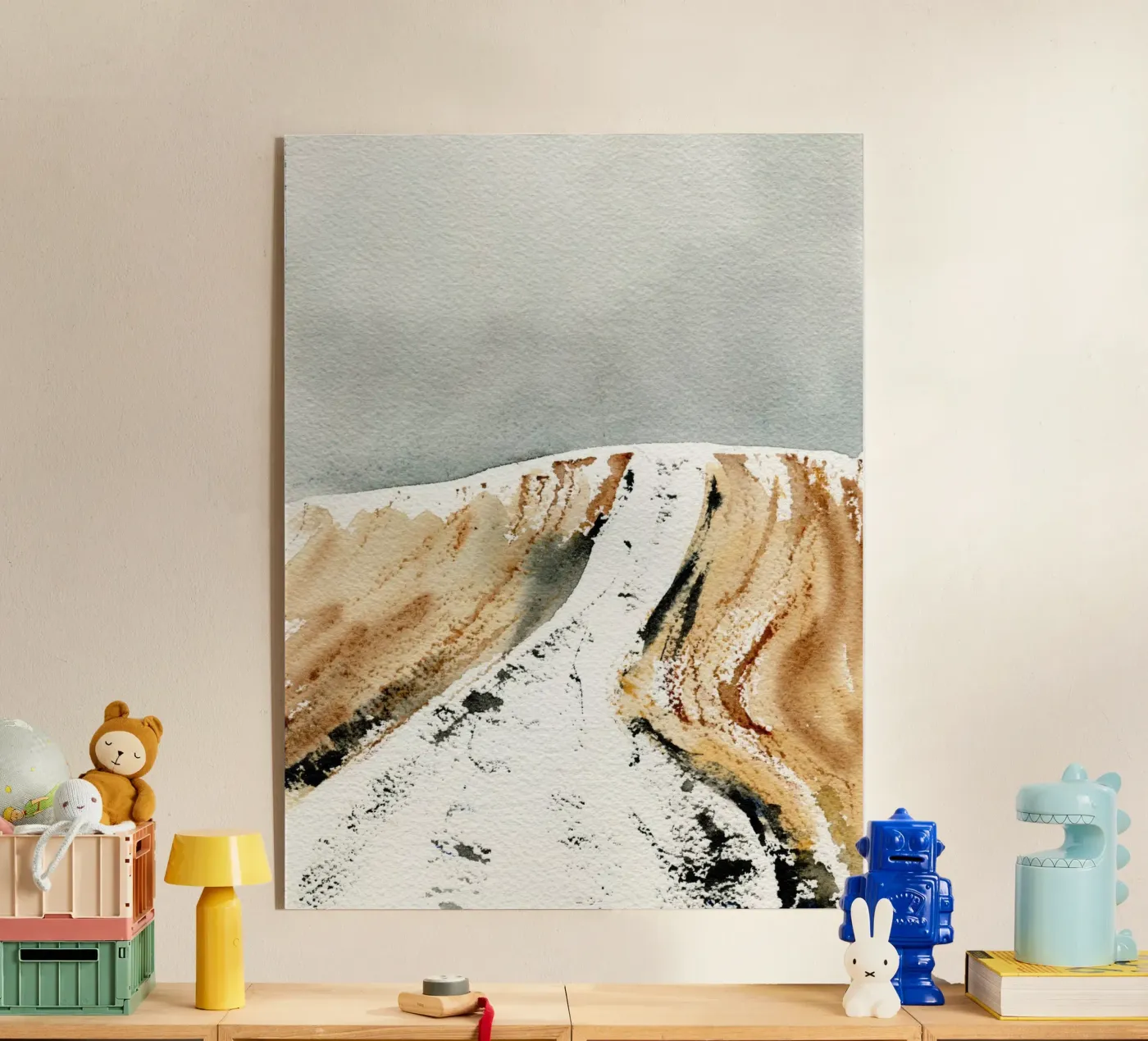 Winter Impression No 8 acryl van treechild