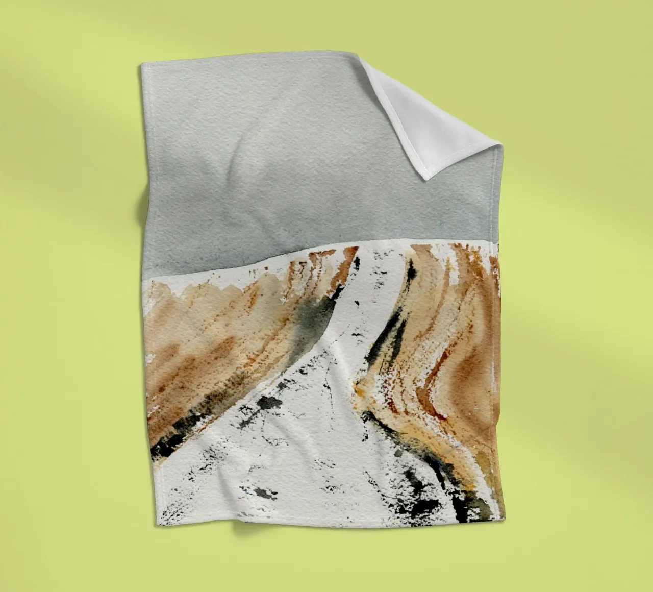 Winter Impression No 8 coperta in pile da treechild