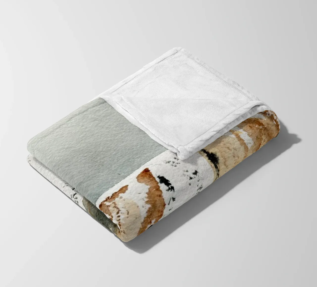 Winter Impression No 8 coperta in pile da treechild