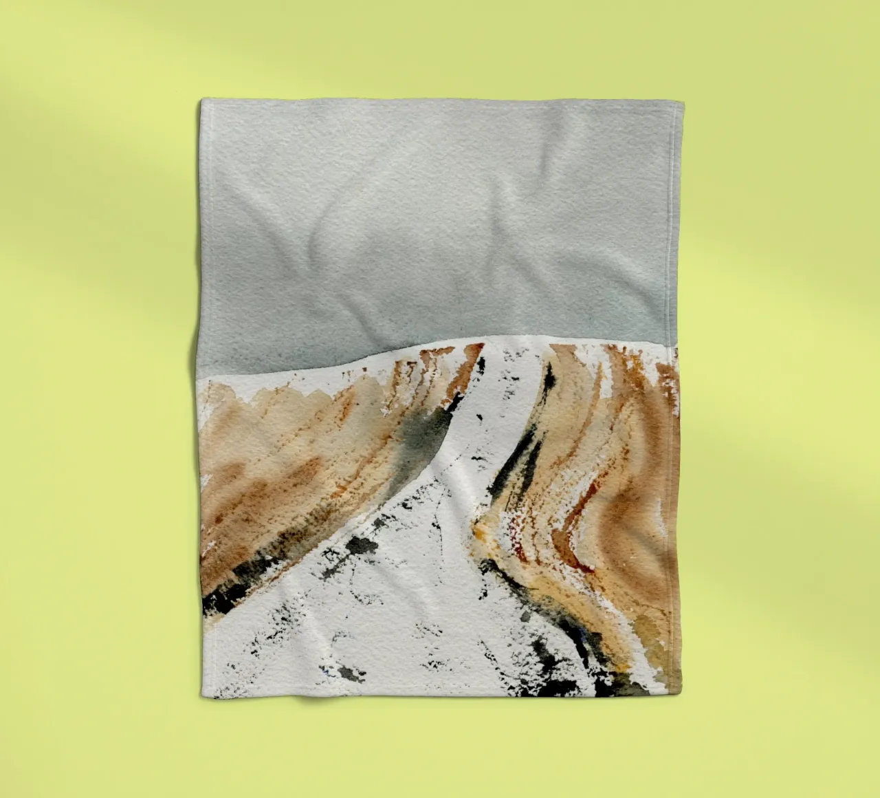 Winter Impression No 8 coperta in pile da treechild