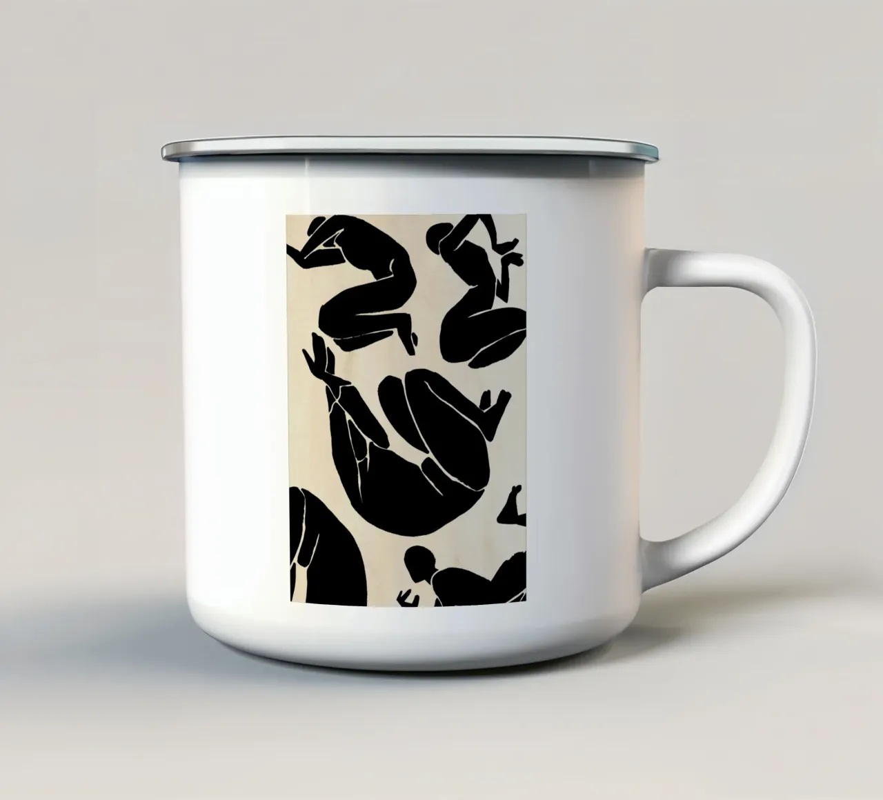 Libre Mouvement tazza in smalto da treechild