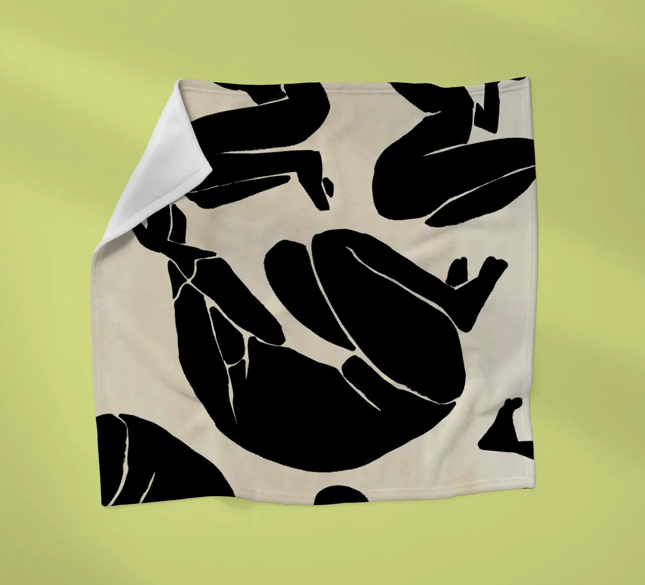 Libre Mouvement coperta in pile da treechild