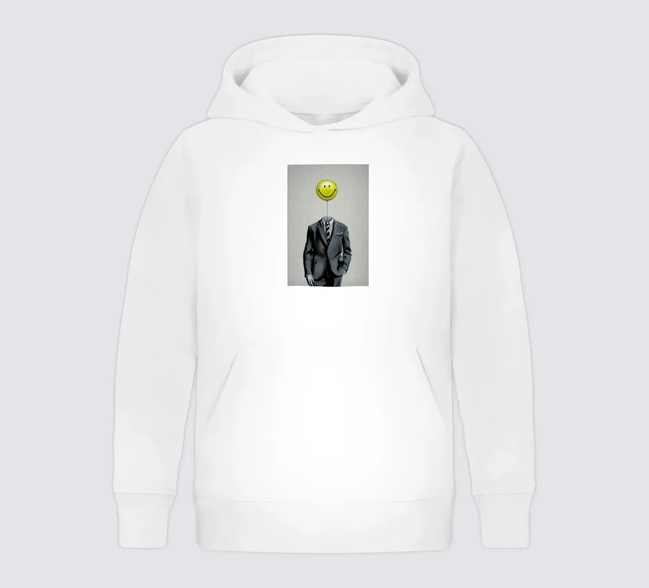 Mr Smiley felpa bambino con cappuccio da Davies Babies