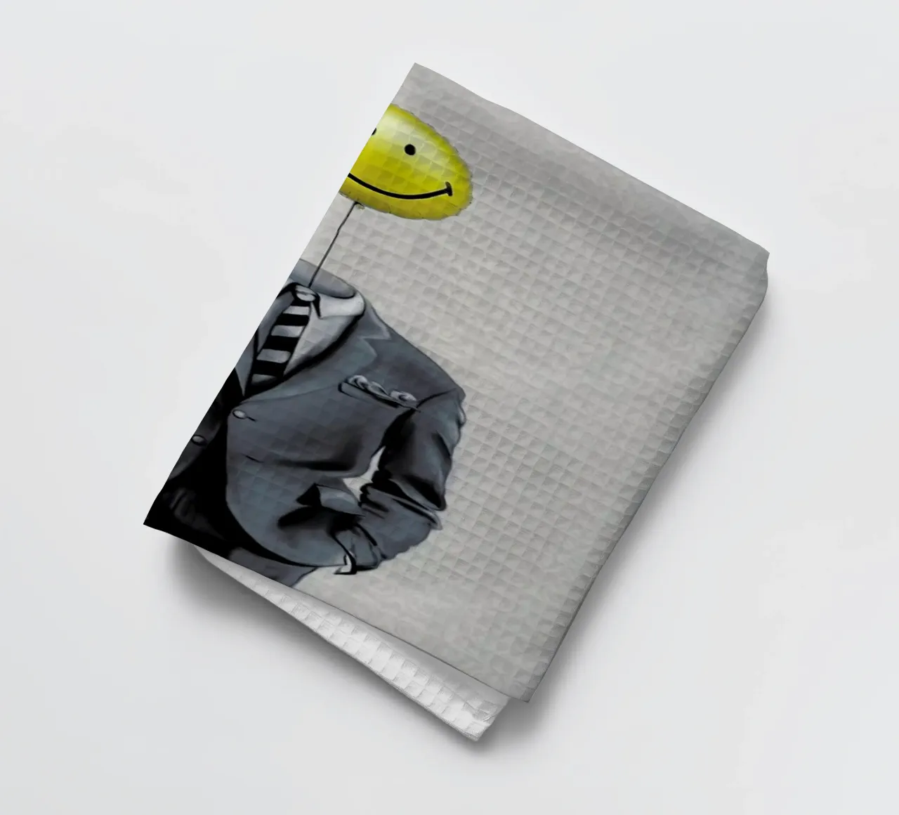 Mr Smiley canovaccio da cucina da Davies Babies