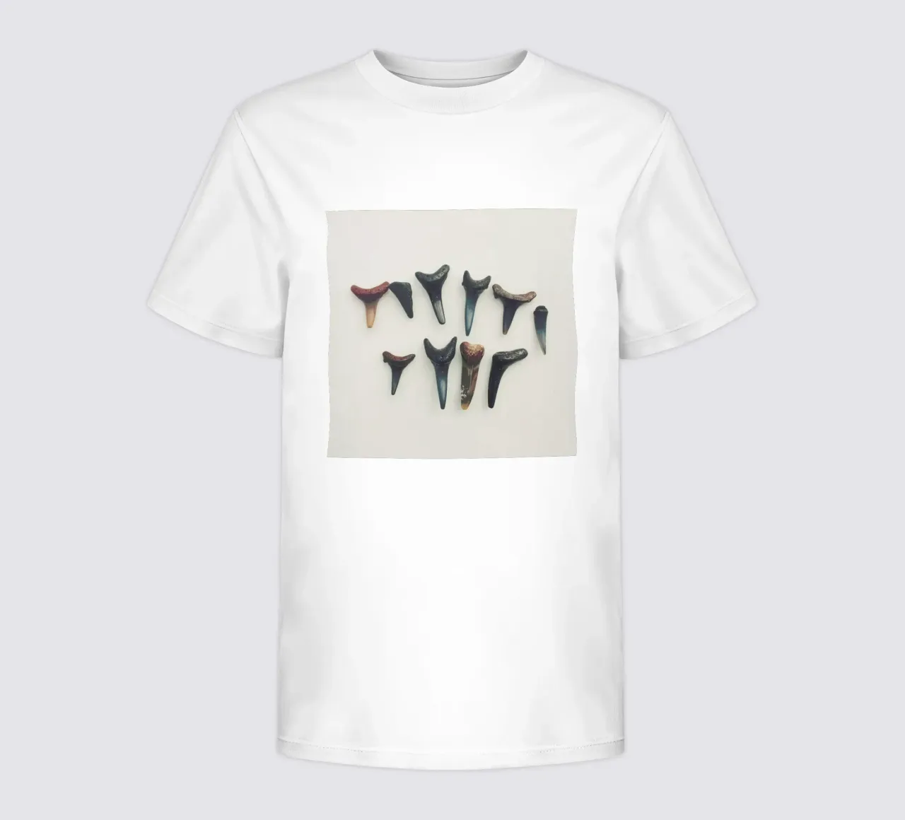 Sharkesteeth kids t-shirt by Catherine McDonald