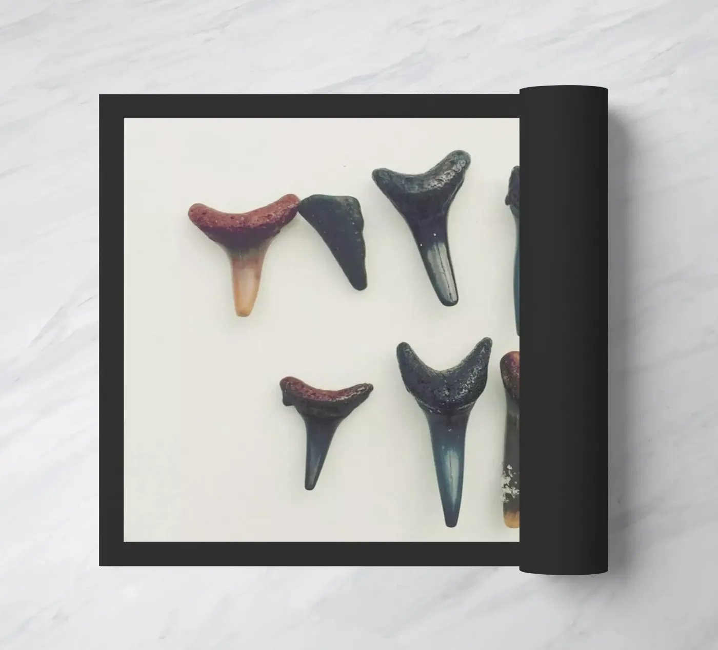 Sharkesteeth deurmat van Catherine McDonald