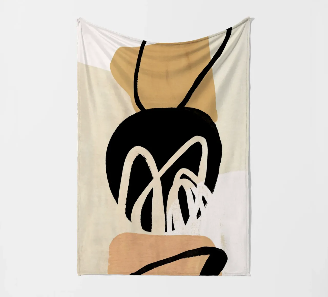 L'Abstraction No 1 coperta in pile da treechild