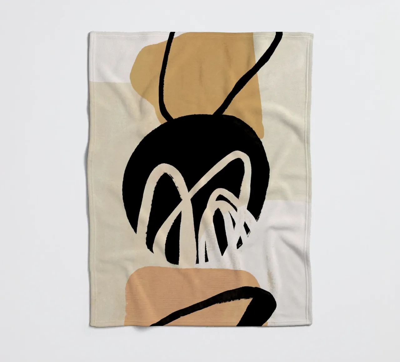 L'Abstraction No 1 coperta in pile da treechild