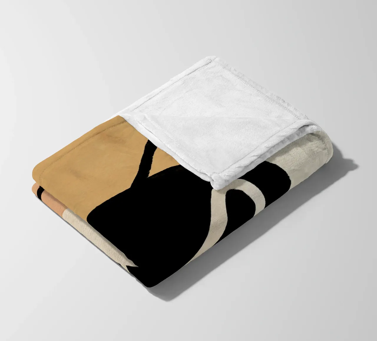 L'Abstraction No 1 coperta in pile da treechild