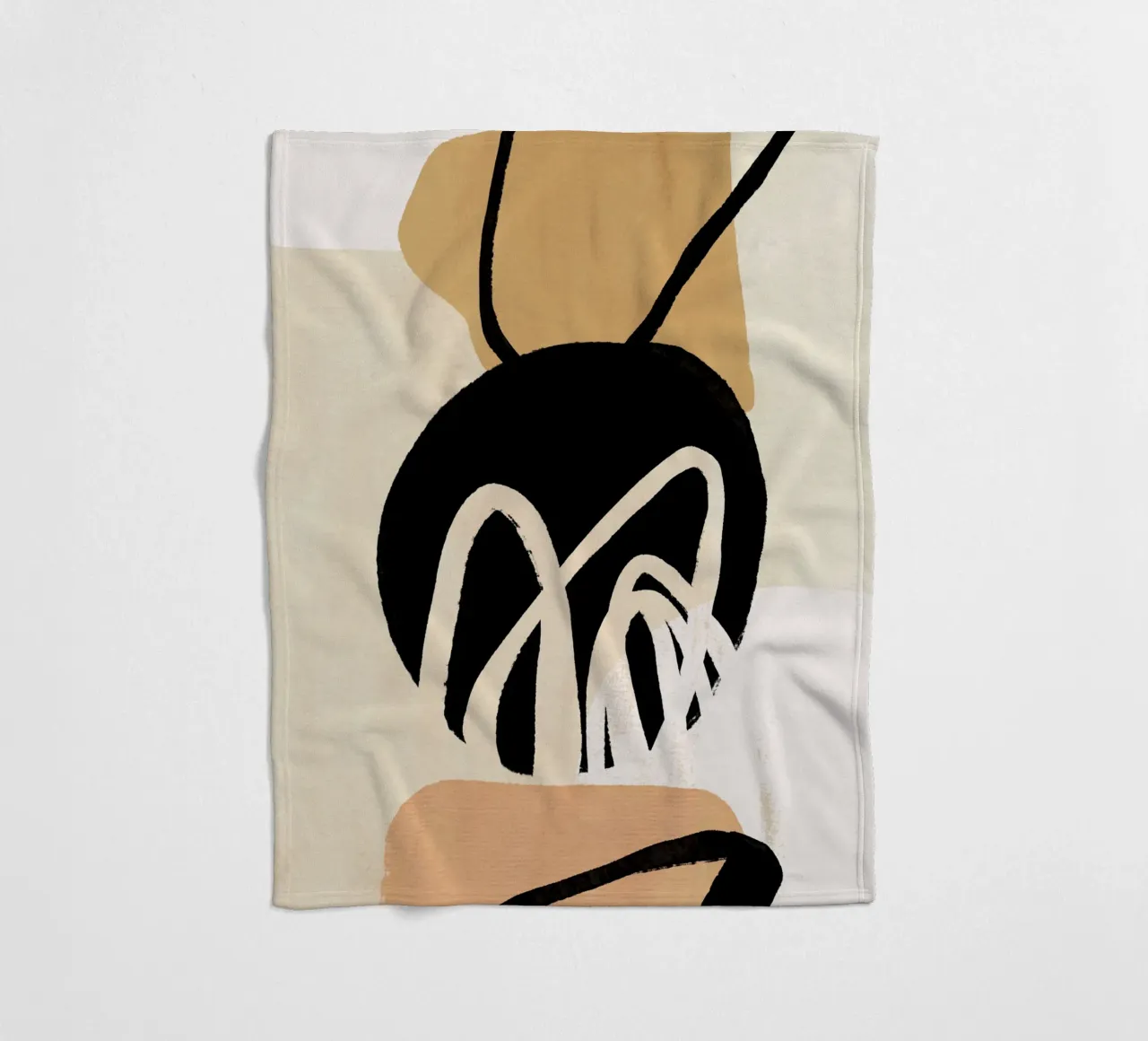 L'Abstraction No 1 coperta in pile da treechild