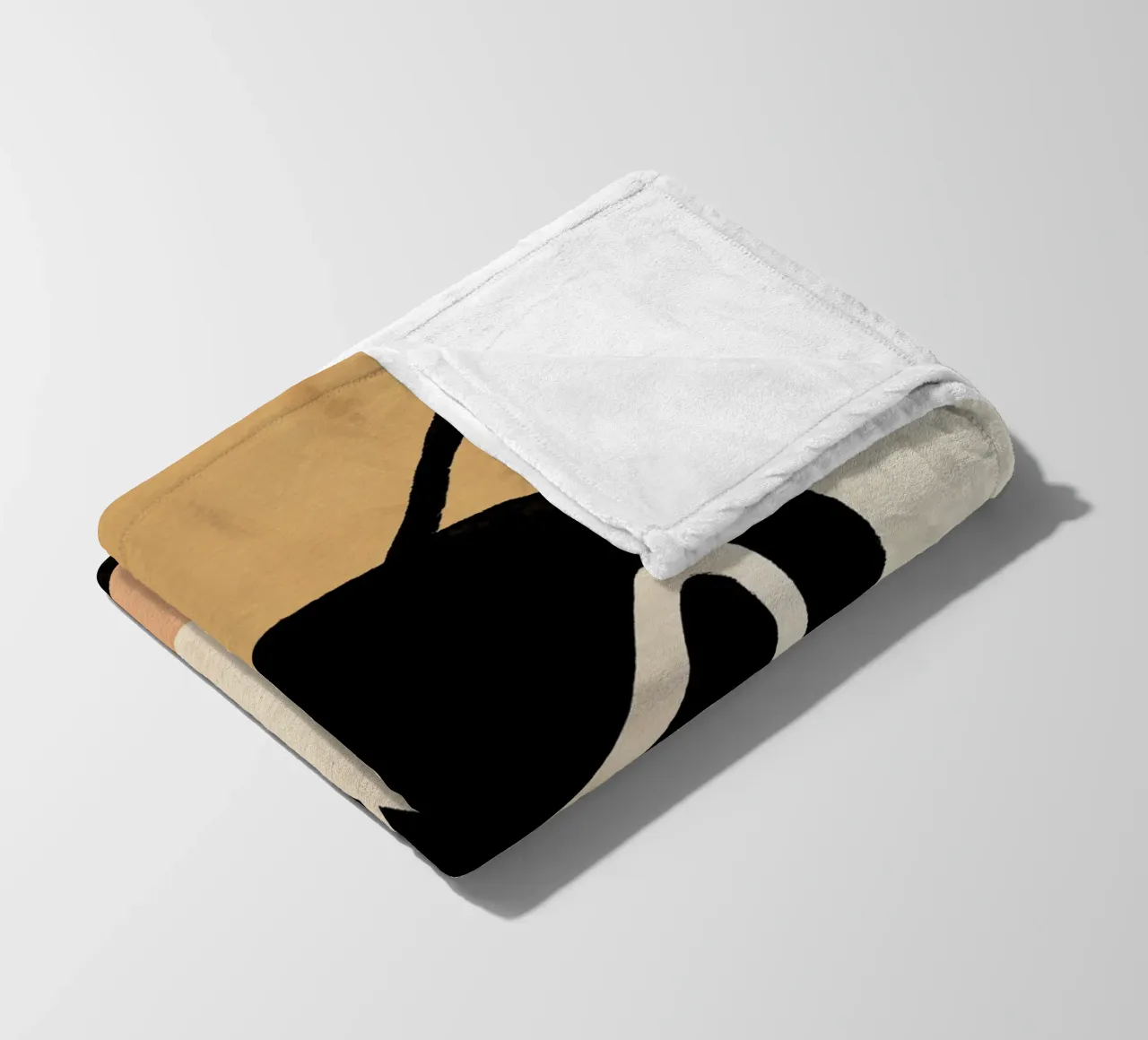 L'Abstraction No 1 coperta in pile da treechild