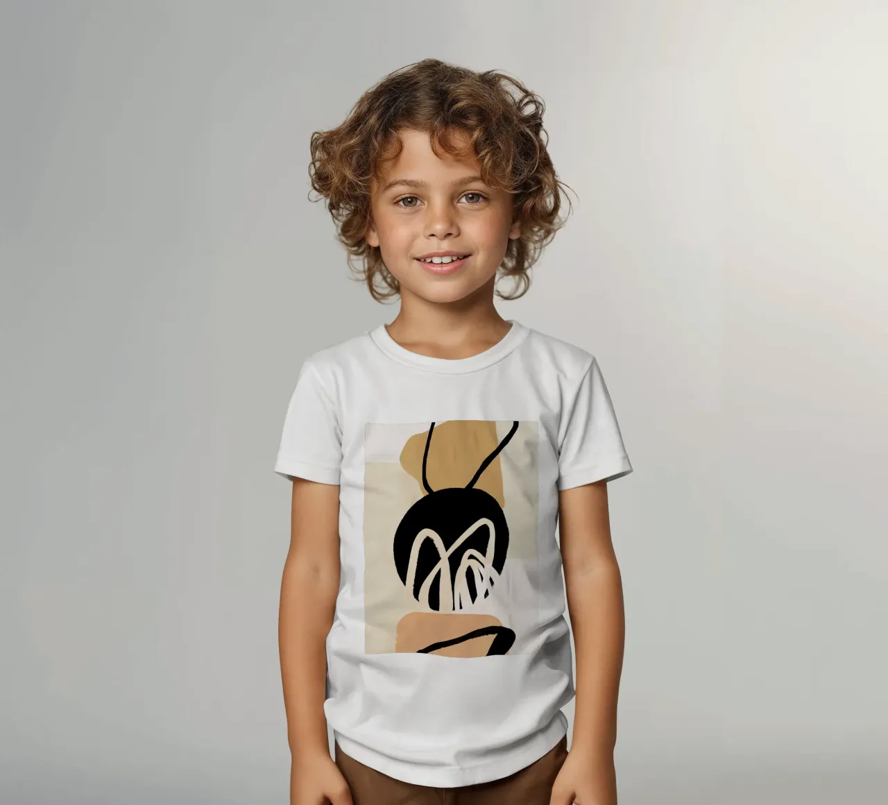 L'Abstraction No 1 t-shirt bambini da treechild