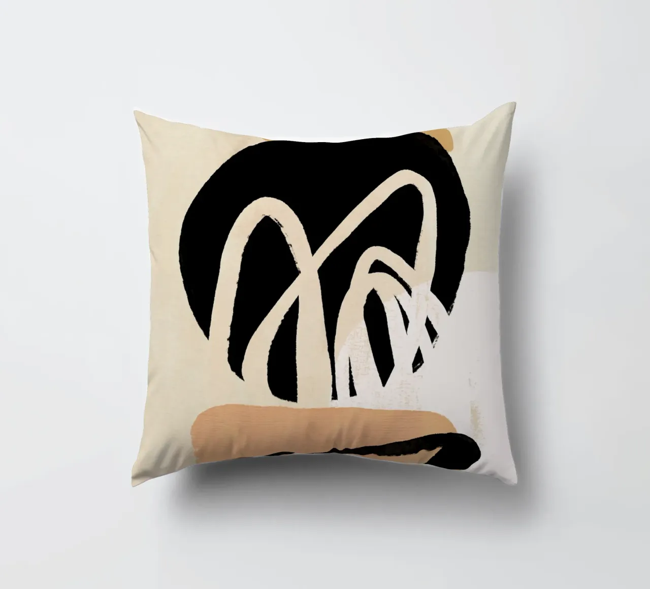 L'Abstraction No 1 Kissen von treechild