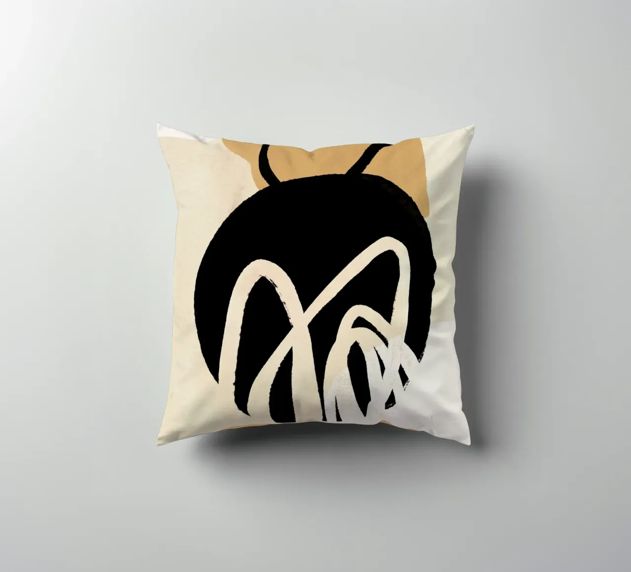 L'Abstraction No 1 Kissen von treechild