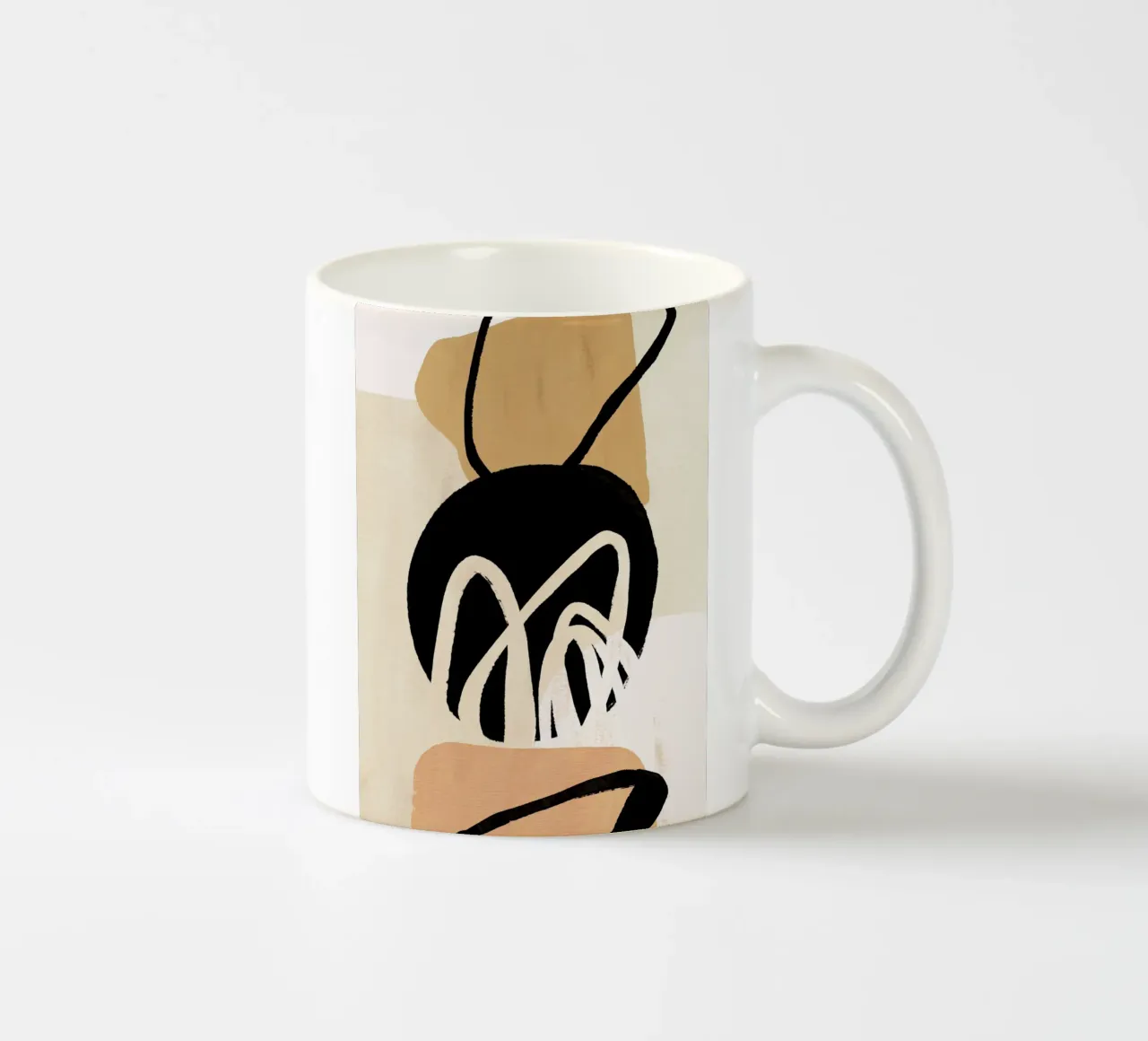 L'Abstraction No 1 tazza in ceramica da treechild