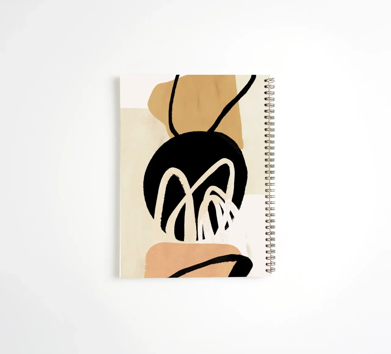 L'Abstraction No 1 spiral notebook by treechild