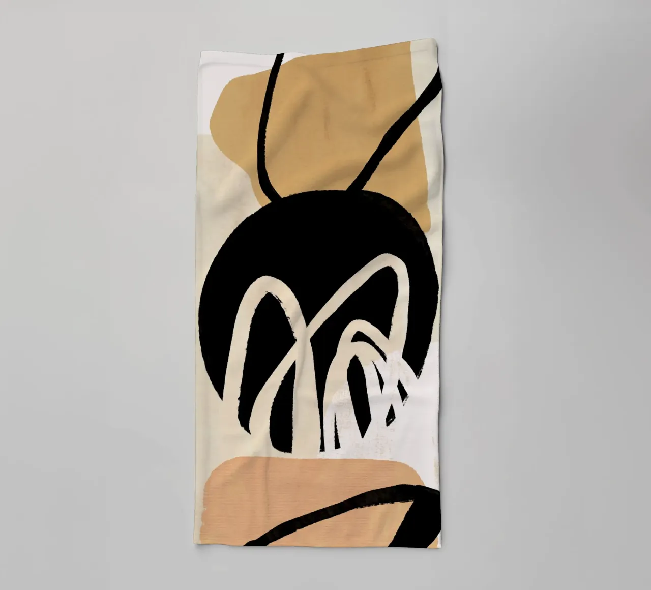 L'Abstraction No 1 Handtuch von treechild