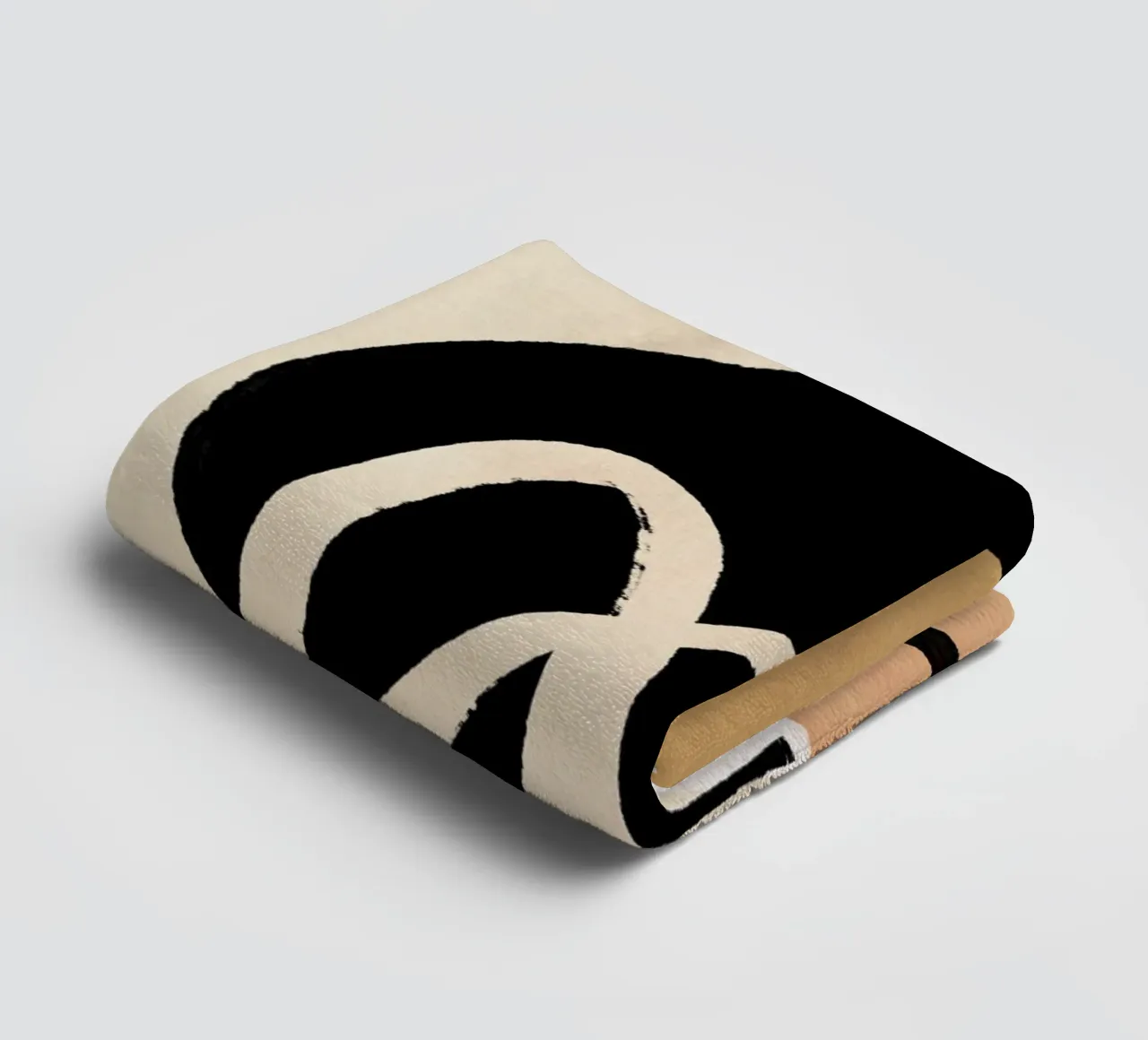 L'Abstraction No 1 Handtuch von treechild