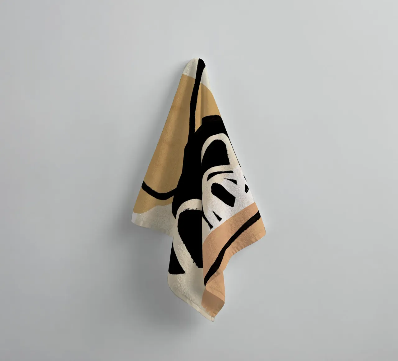 L'Abstraction No 1 Handtuch von treechild