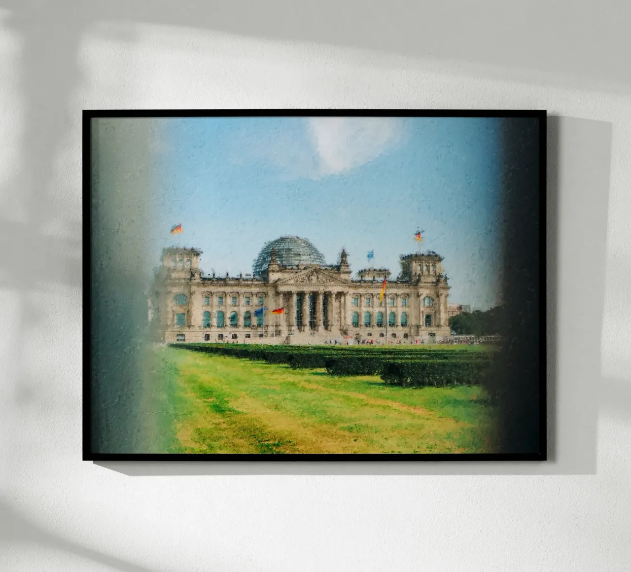 Stampa di Berlino - Pittura digitale della Porta di Brandeburgo poster da Berlin Moments