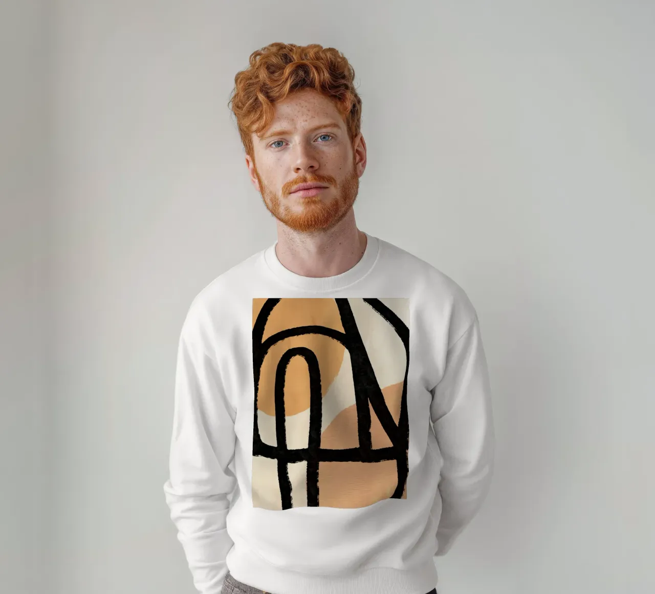 L'Abstraction No 2 Sweatshirt von treechild