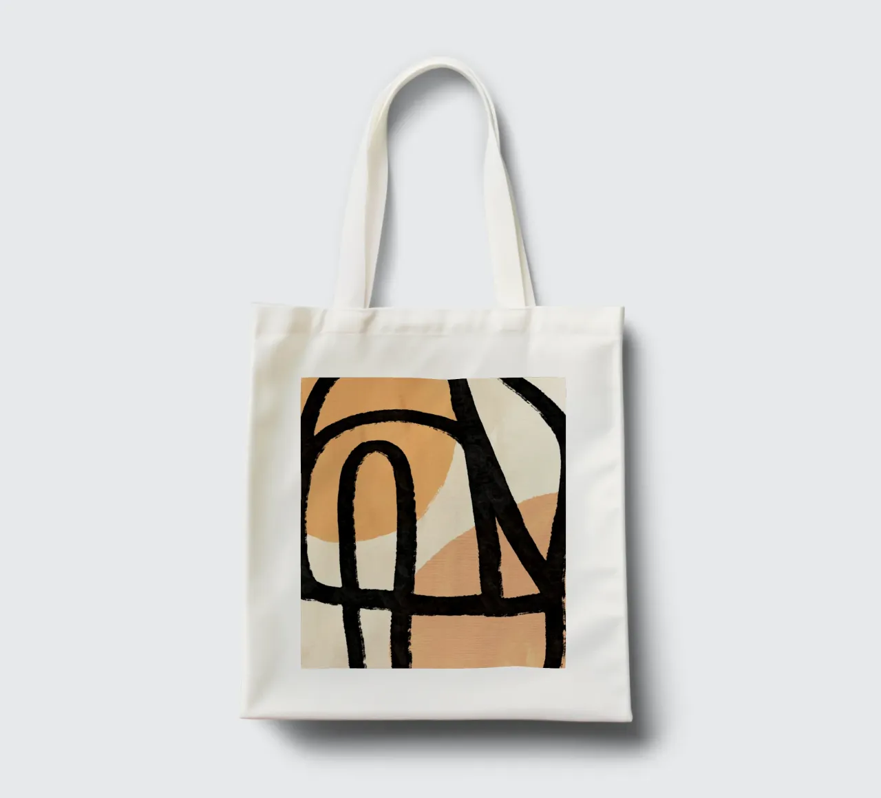 L'Abstraction No 2 borsa in juta da treechild