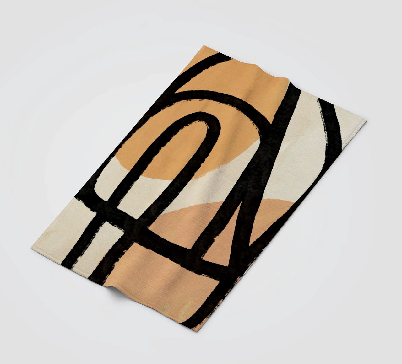 L'Abstraction No 2 coperta in pile da treechild