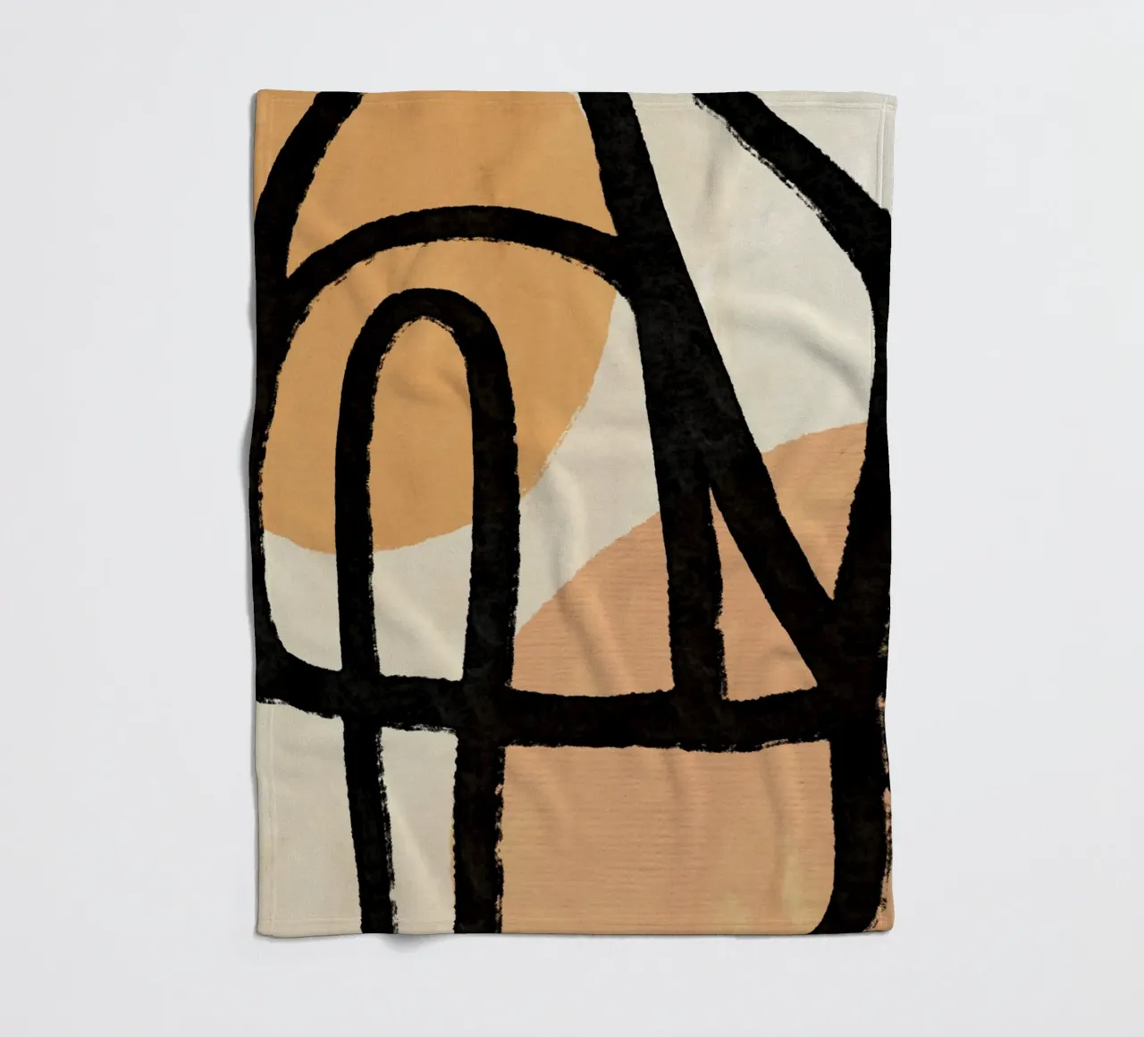 L'Abstraction No 2 coperta in pile da treechild