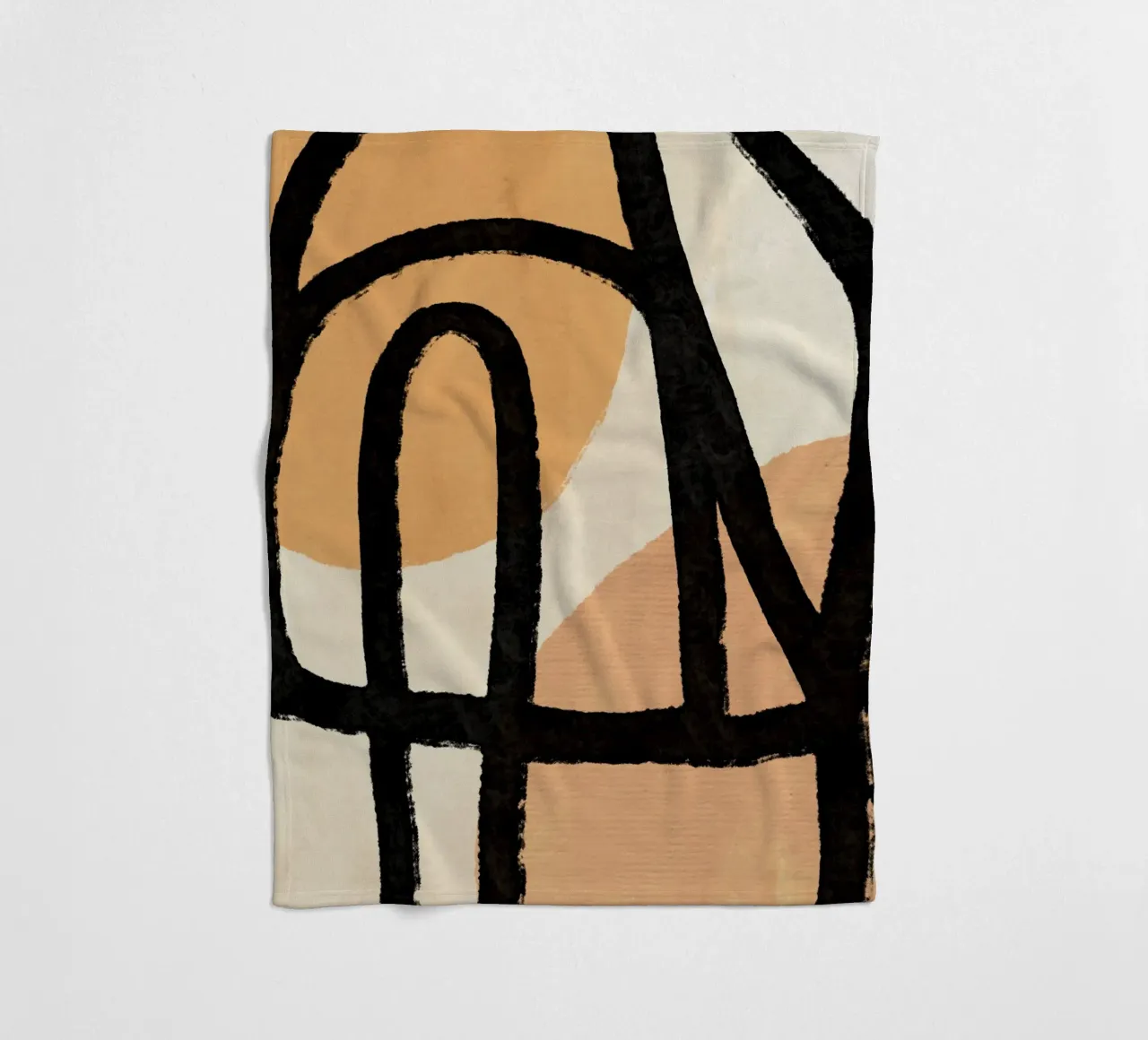 L'Abstraction No 2 coperta in pile da treechild