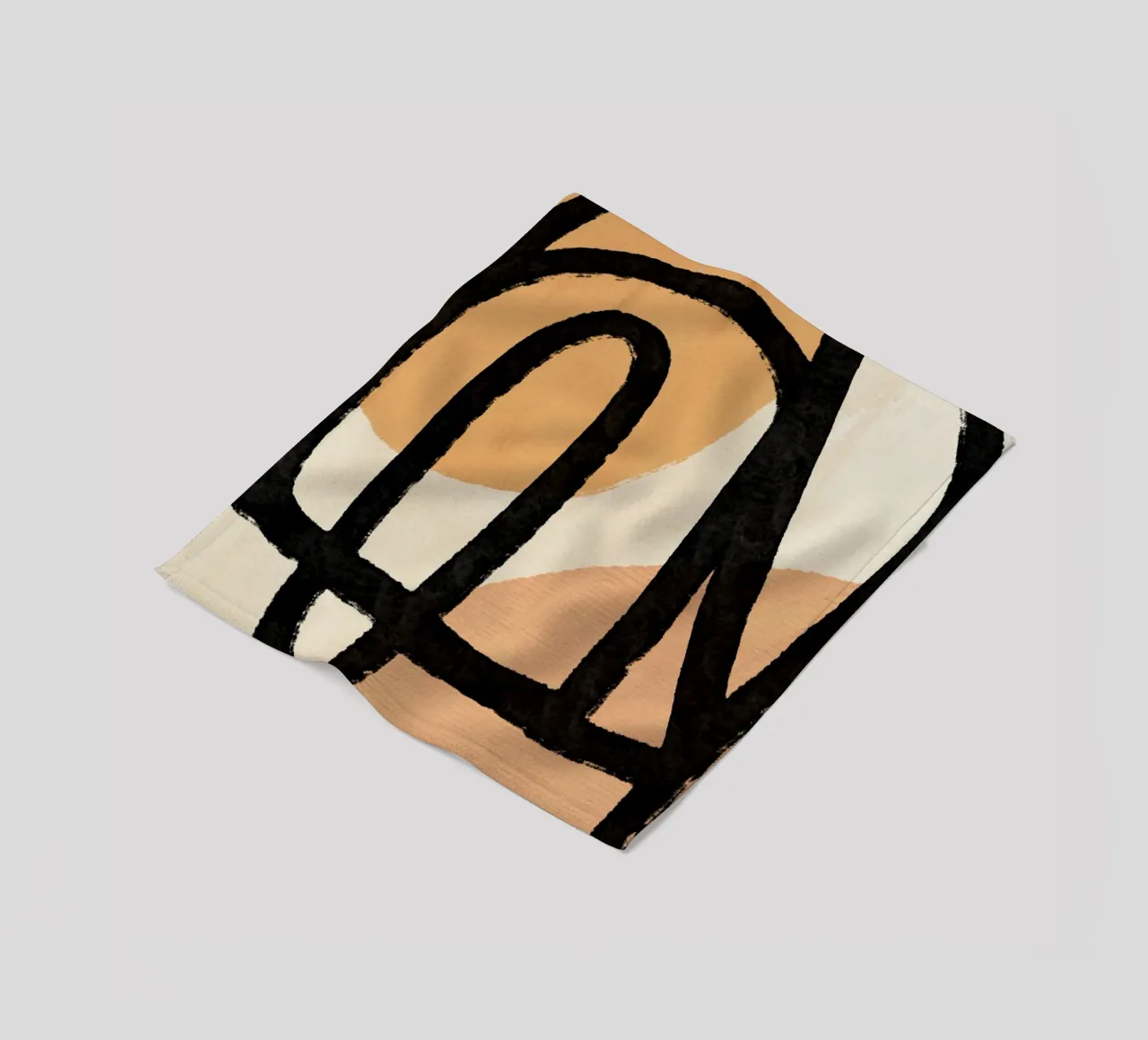 L'Abstraction No 2 coperta in pile da treechild